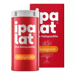 IPALAT Kurkkupastillit hunaja mieto ilman mentolia sokeri tuore, 40 kpl