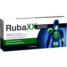 RUBAXX Monotabletit, 40 kpl