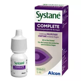 SYSTANE COMPLETE Kostutustipat silmille, 5 ml