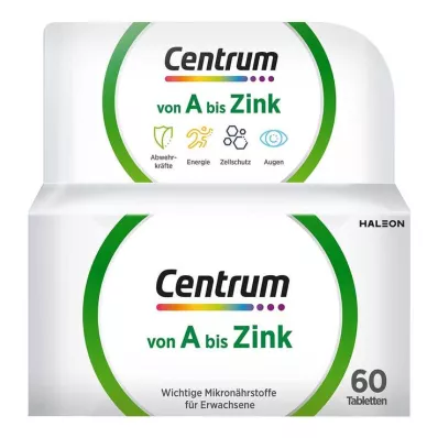 CENTRUM A-sinkkitabletit, 60 kpl CENTRUM A-sinkkitabletit, 60 kpl