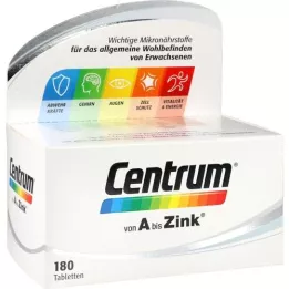 CENTRUM A-sinkki tabletit, 180 kpl