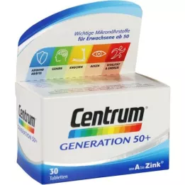 CENTRUM Generation 50+ -tabletit, 30 kpl