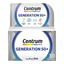 CENTRUM Generation 50+ -tabletit, 30 kpl