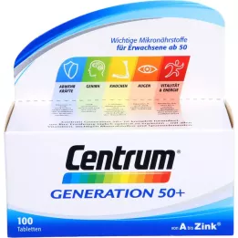 CENTRUM Generation 50+ -tabletit, 100 kpl