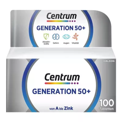 Centrum Generation 50 + tabletit, 100 kpl