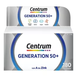 CENTRUM Generation 50+ -tabletit, 180 kpl