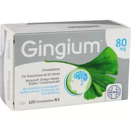 GINGIUM 80 mg kalvopäällysteiset tabletit, 120 kpl