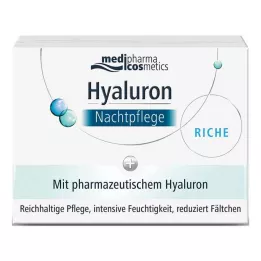 HYALURON NACHTPFLEGE riche-voide purkissa, 50 ml