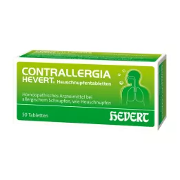 CONTRALLERGIA Hevert heinänuhatabletit, 50 kpl