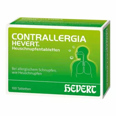 Contrallergia Hevert heinänuhatabletit, 100 kpl Contrallergia Hevert heinänuhatabletit, 100 kpl
