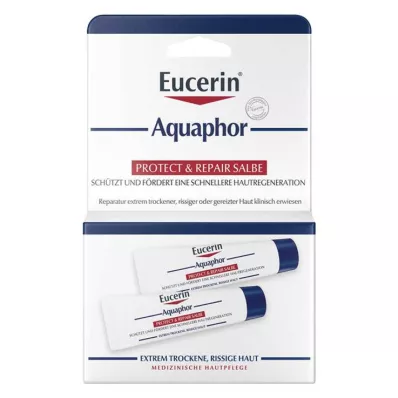 EUCERIN Aquaphor Protect &amp; Korjausvoide, 2X10 ml