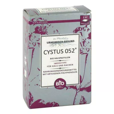 CYSTUS 052 luomukurkkutablettia, 132 kpl