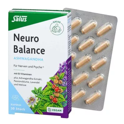 NEURO BALANCE Ashwagandha Kapselit Salus, 30 kapselia