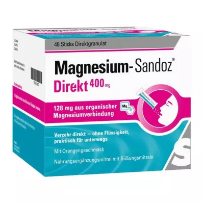 MAGNESIUM SANDOZ Suorat 400 mg tikut, 48 kpl