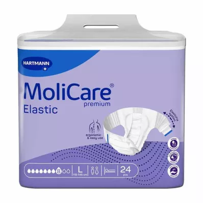 MoliCare® Premium Elastic Slip 8 tippaa koko L, 24 kpl