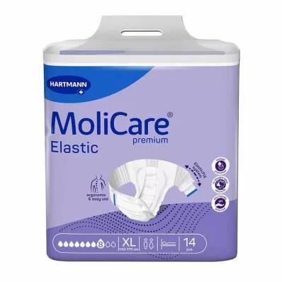 MoliCare® Premium Elastic Slip 8 tippaa koko XL, 14 kpl MoliCare® Premium Elastic Slip 8 tippaa koko XL, 14 kpl