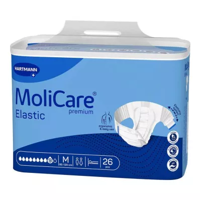 MoliCare® Premium elastiset alushousut 9 tippaa kokoa M, 26 kpl