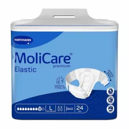 MOLICARE Premium Elastic Slip 9 tippaa koko L, 24 kpl