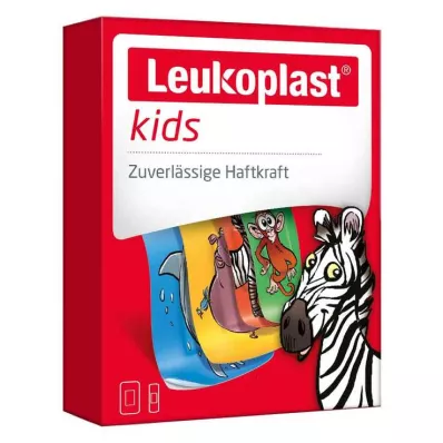 LEUKOPLAST lasten liuskat 19x56 mm 8 kpl/38x63 mm 4 kpl, 12 kpl