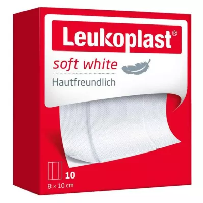 Leukoplast pehmeä laasti 8x10 cm, 10 kpl