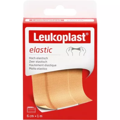 LEUKOPLAST Elastinen kipsi 6 cmx1 m, 1 kpl