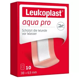LEUKOPLAST aqua pro nauhat 38x63 mm, 10 kpl