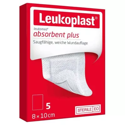 LEUKOPLAST Leukomed steriili 8x10 cm haavasidos, 5 kpl