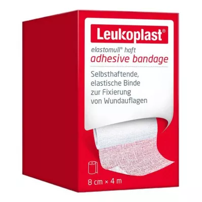 LEUKOPLAST Elastomull haft Fixierb.elast.8 cmx4 m, 1 kpl LEUKOPLAST Elastomull haft Fixierb.elast.8 cmx4 m, 1 kpl