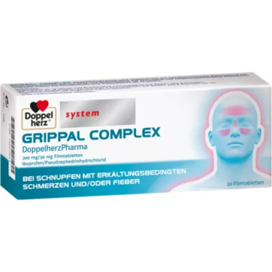 GRIPPAL COMPLEX DoppelherzPharma 200 mg/30 mg FTA, 20 kpl