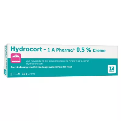 HYDROCORT-1A Pharma 0,5 % voide, 15 g HYDROCORT-1A Pharma 0,5 % voide, 15 g