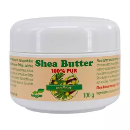 SHEABUTTER puhdistamaton 100 % puhdas, 100 g