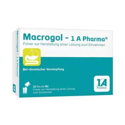 Macrogol-1A Pharma jauhe oraaliliuosta varten, 10 kpl