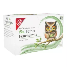 H&amp;S Luomu vauva- ja lastentee hieno fenkolisekoitus, 20X1.5 g