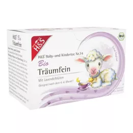 H&amp;S Luomu vauva- ja lastentee Träumfein suodatinpussi, 20X1.2 g
