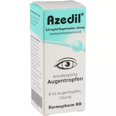 AZEDIL 0,5 mg/ml silmätippalääke, liuos, 6 ml