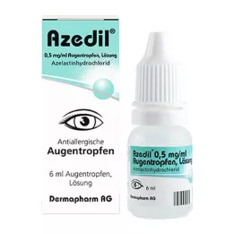 Azedil®-silmätipat atselastiinia käyttäen, 6 ml
