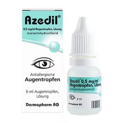 Azedil®-silmätipat atselastiinia käyttäen, 6 ml