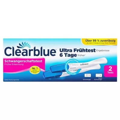 CLEARBLUE Raskaustestin varhainen toteaminen, 2 kpl