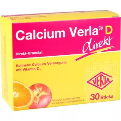 CALCIUM VERLA D-suorarakeet, 30 kpl