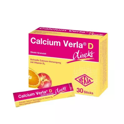 Calcium Verla D suorat rakeet, 30 kpl