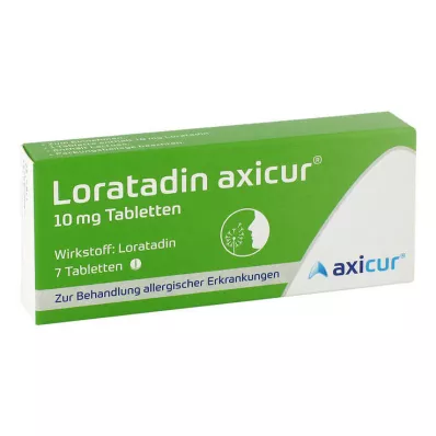 LORATADIN axicur 10 mg tabletit, 7 kpl
