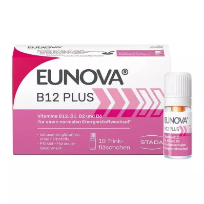 Eunova B12 Plus oraaliliuos, 10X8 ml
