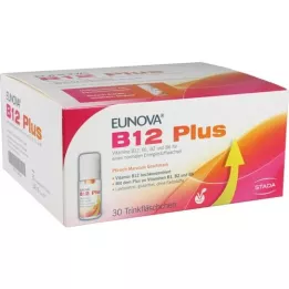 EUNOVA B12 Plus juomapullo, 30X8 ml
