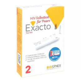 Exacto Hiv itsetesti pariskunnille (1 kpl)