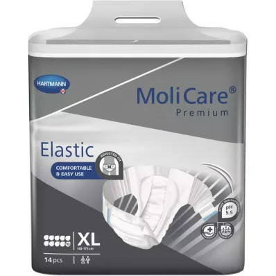 MOLICARE Premium Elastiset alushousut 10 tippaa koko XL, 14 kpl