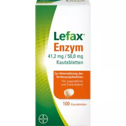 LEFAX Entsyymipurutabletit, 100 kpl