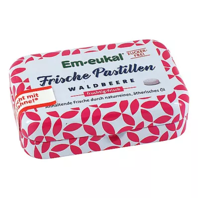 EM-EUKAL Tuoreet pastillit metsämarjapastillit, sokerittomat, 20 g
