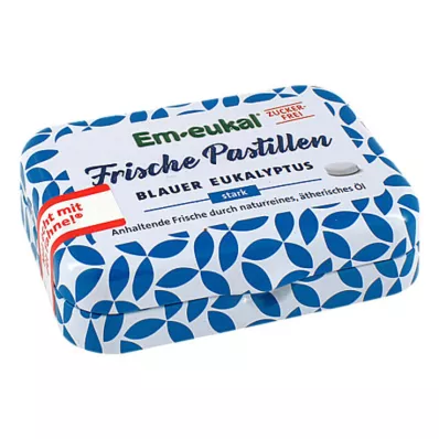 EM Eukal Fresh pastillit, sininen eukalyptusvapaa, 20 g EM Eukal Fresh pastillit, sininen eukalyptusvapaa, 20 g
