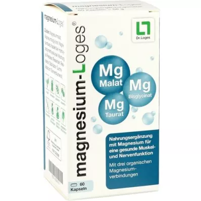 MAGNESIUM-LOGES Kapselit, 60 kpl