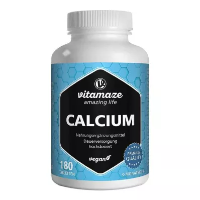 Kalsium 400 mg vegaaniset tabletit, 180 kpl Kalsium 400 mg vegaaniset tabletit, 180 kpl
